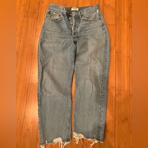 Agolde 90s Crop High Rise. Size 27